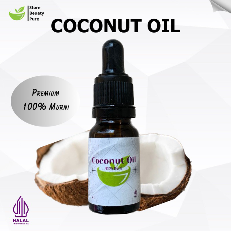

Coconut Oil Pure 100% (Minyak kelapa) 10ML