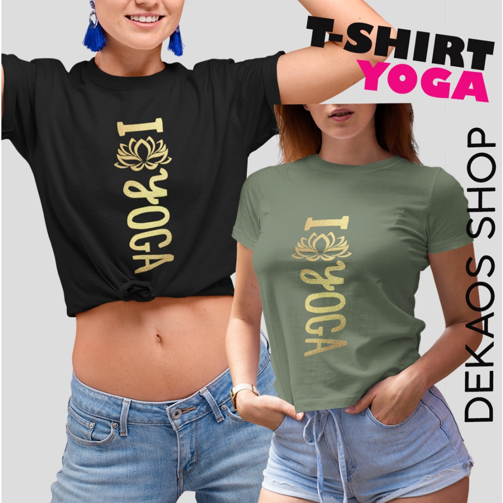 BAJU YOGA WANITA / KAOS YOGA CEWEK / KAOS YOGA WANITA / TSHIRT YOGA WANITA / ATASAN YOGA WANITA / KA