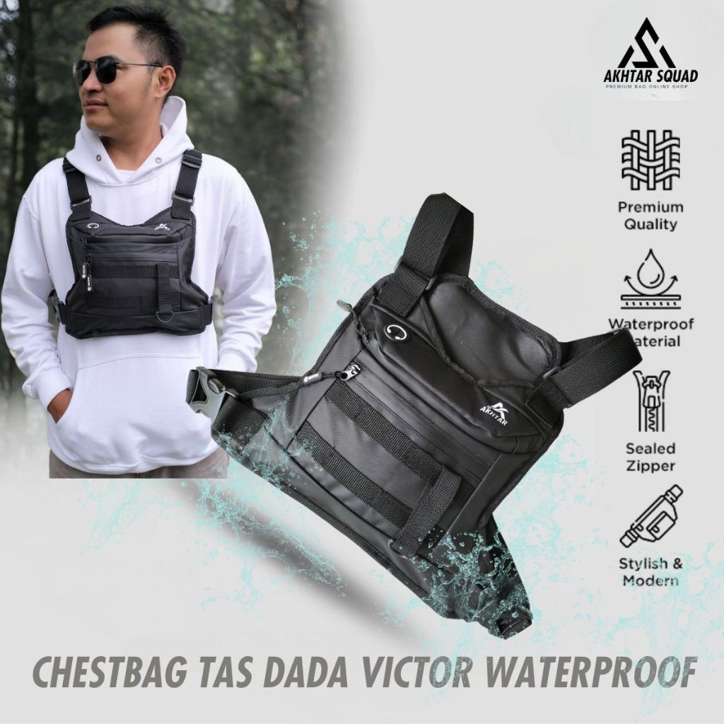 Promo tas dada outdoor pria tactical adventure pelindung dada waterproof berkualitas terbaru tas dad