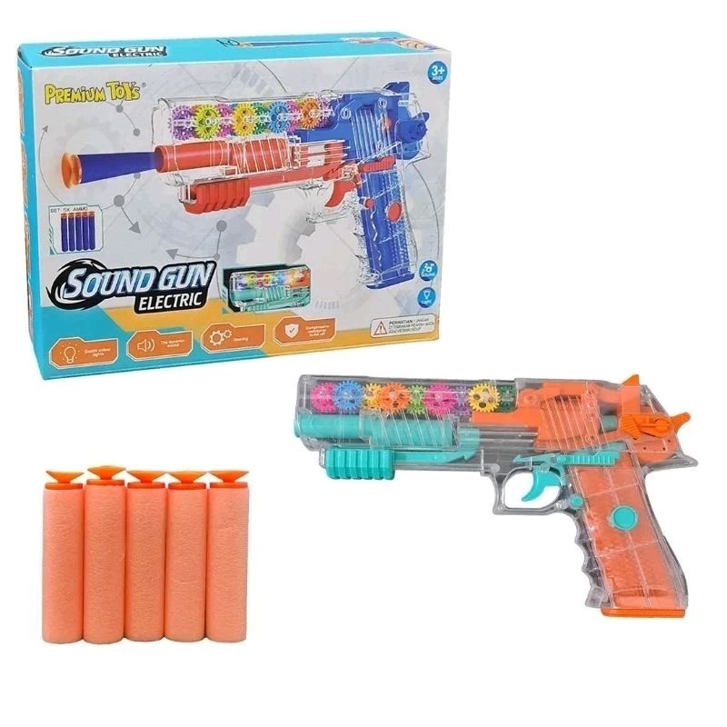 MAINAN ANAK-MAINAN PISTOLAN PELURU BUSA-ARMY