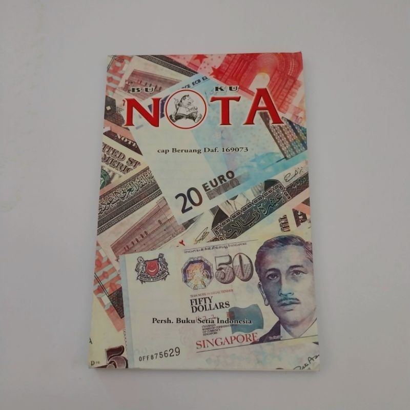 

(1 pcs) Buku Nota Dolar Besar