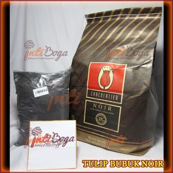 

COKLAT BUBUK HITAM TULIP NOIR 100gr (BLACK COCOA POWDER)