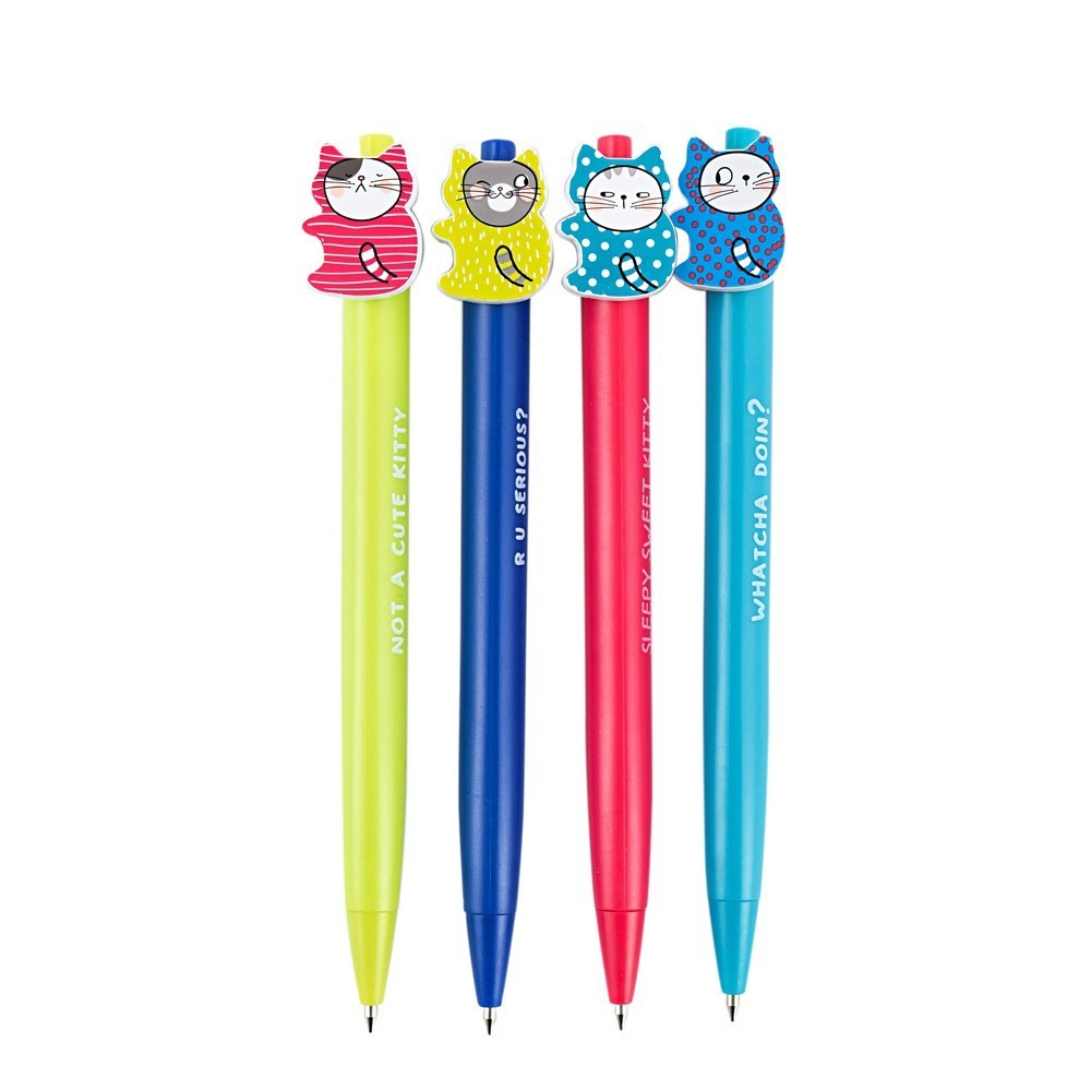 

Pulpen M&G So Many Cats Retractable Ball Pen 0.7mm ABPH4571 Super Cute Ballpoint Original