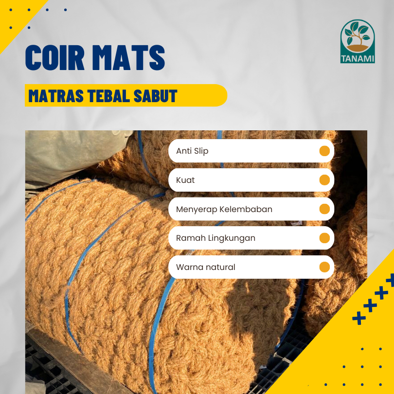 Lembaran Sabut Kelapa / Matras Sabut Kelapa / Coir Mat by Tanami