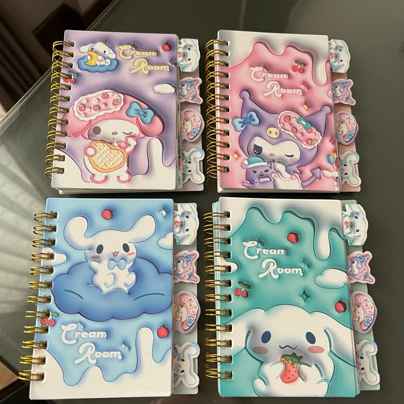 

Buku Notes Spiral / Mini Notes / Notebook Mini / Notes Spiral Cute / Buku Catatan Jurnal Diary / Buku Tulis / Melody Kuromi Cinnamoroll