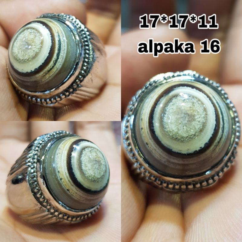 Batu akik murah Sulaiman mata/puser bumi