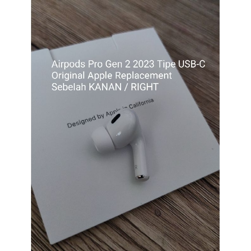 Airpods Pro gen 2 2023 Tipe USB-C Earpiece Sebelah KANAN / RIGHT
