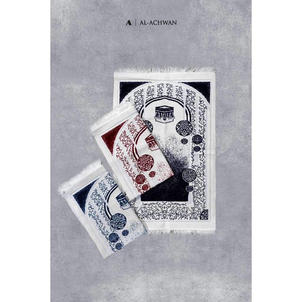 SEJADAH / SAJADAH AL-ACHWAN TURKEY MOTIF KA'BAH/ SEJADAH TURKI