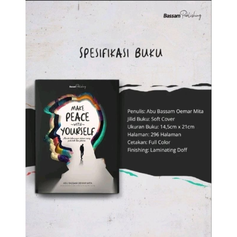 Make Piece with yourself Buku Abu bassam oemar mita