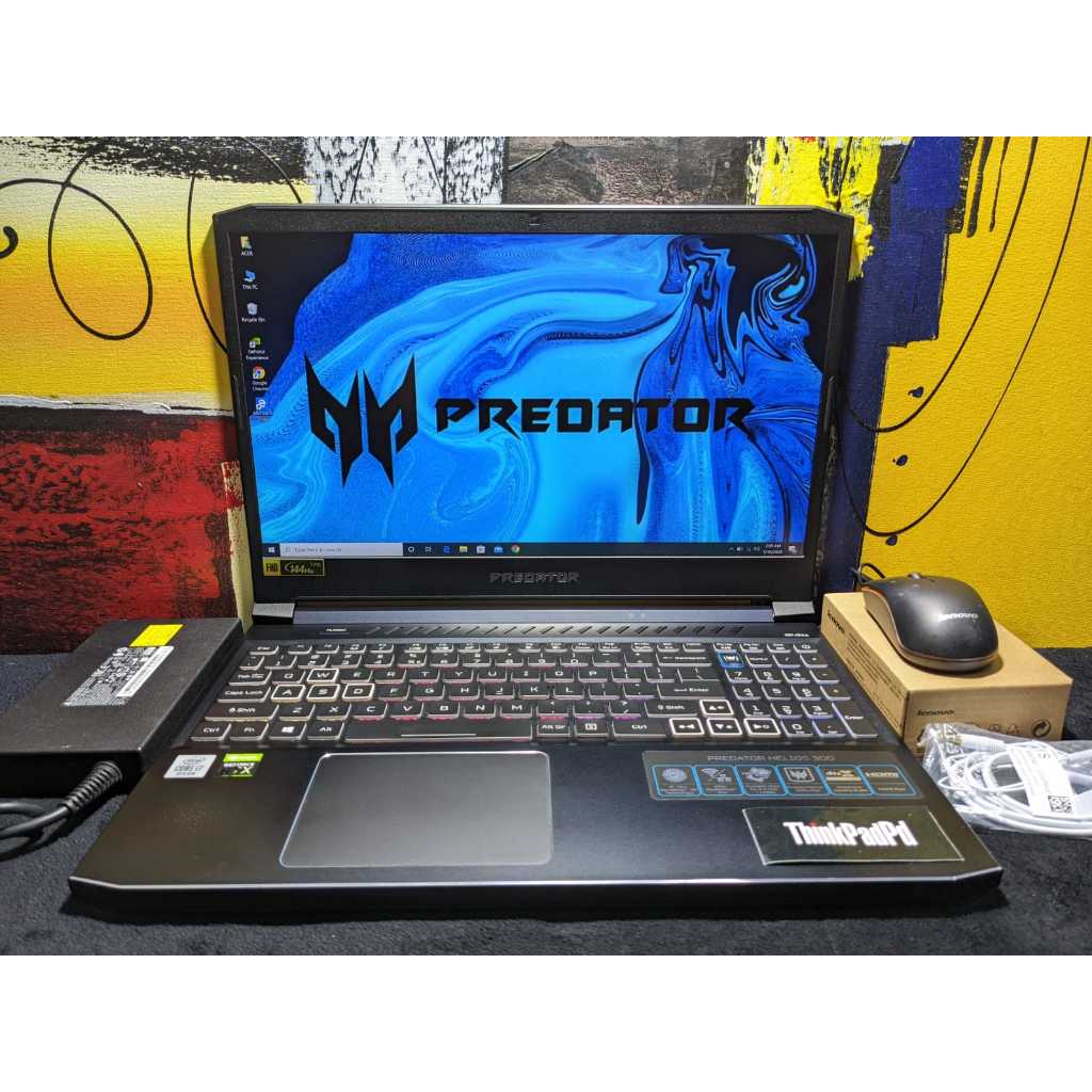 Laptop Acer Predator Helios 300 RGB Backlight Core i7 10750H Ram 16gb SSD 512NVIDIA GeForce RTX 2060