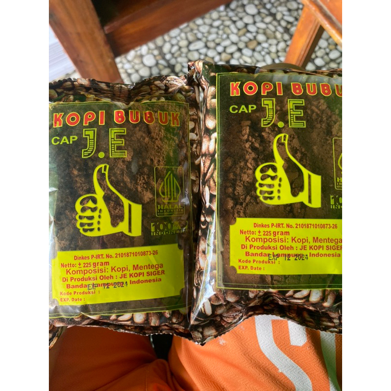 

kopi asli lampung berkualis cap jepoll 200g