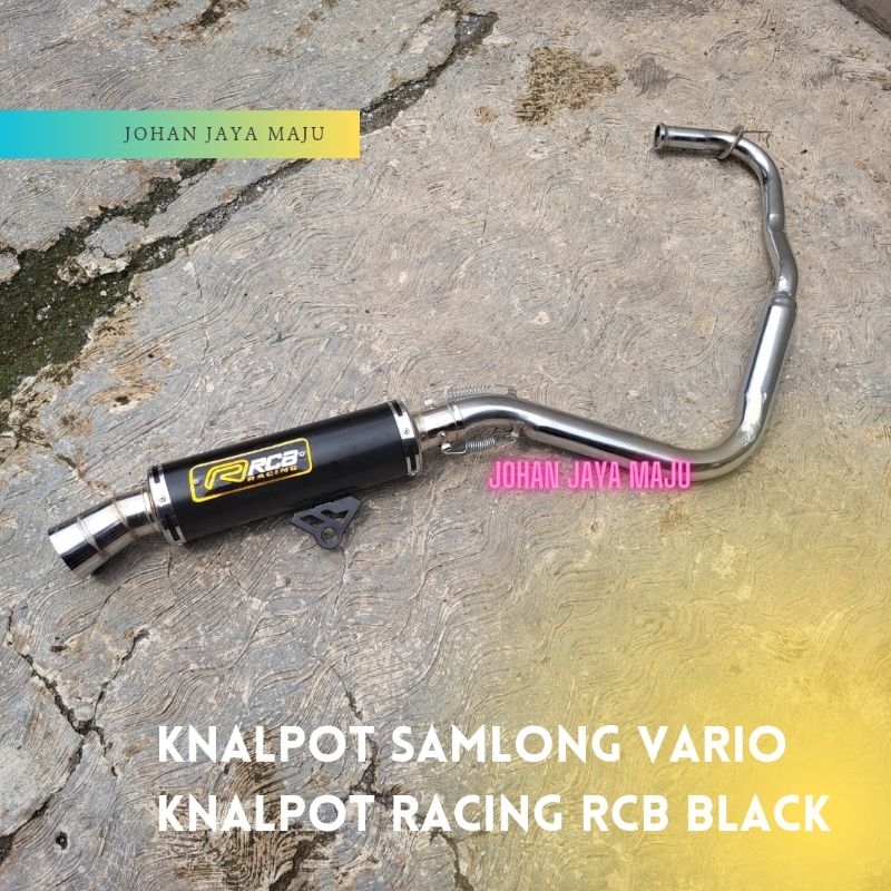 Knalpot Samlong Vario Knalpot Racing RCB Motor matic vario 110, vario 125, vario 150, vario 160