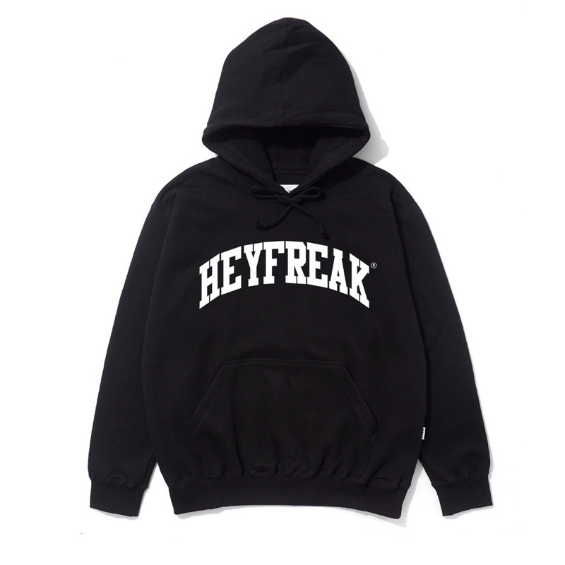 [ Berkualitas ] Hoodie Heyfreak Hitam HY02 Sweatershirt Unisex