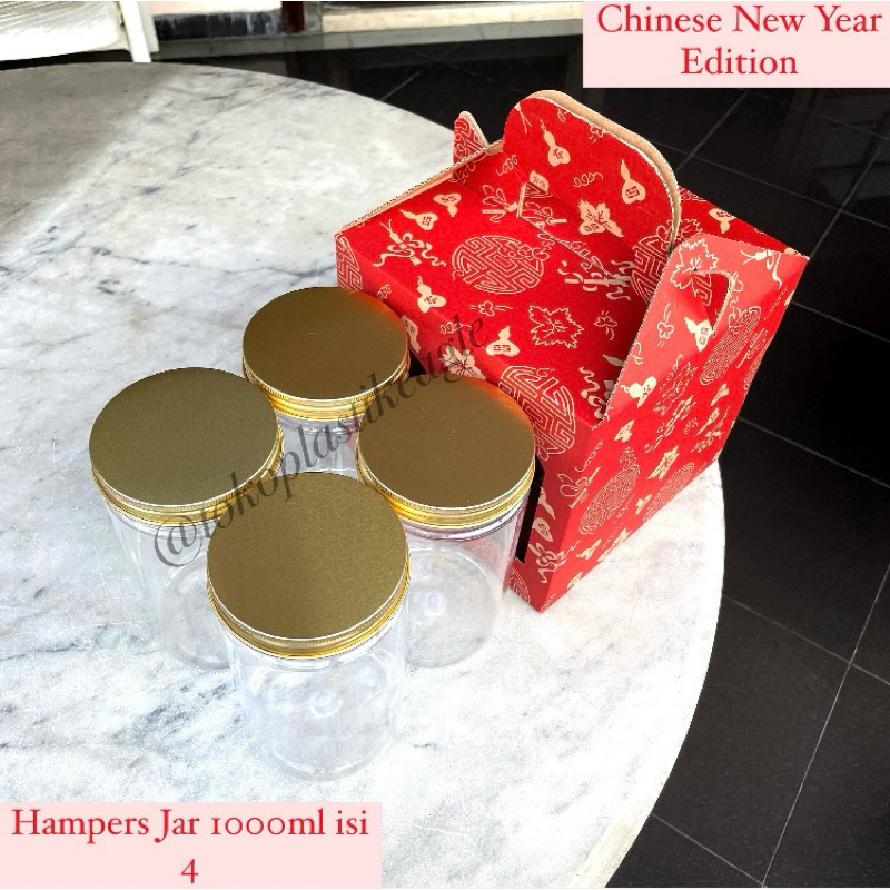 

[CHINESE NEW YEAR EDITION] Hampers Jar 1000ml isi 4