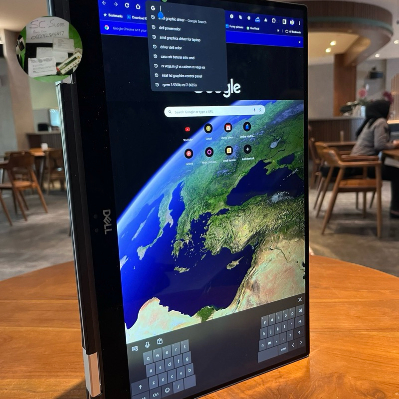 Laptop Dell XPS 9575 2in1 Touch Intel Core i7 VGA Radeon RX Vega M GL 4GB RAM 16GB SSD 512GB