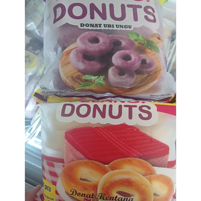 

Donat frozen ubi & kentang