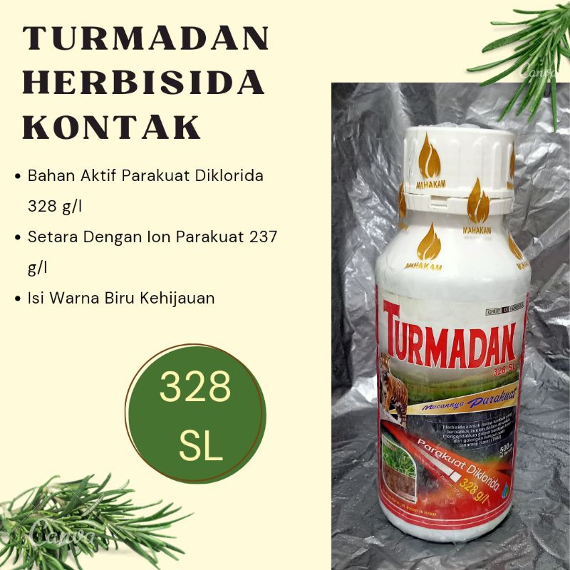 TURMADAN 328 SL HERBISIDA KONTAK PEMBASMI RUMPUT