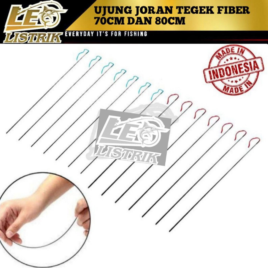 UJUNG JORAN TEGEK FIBER  70CM DAN 80CM UJUNG TEGEK PITA TERLARIS