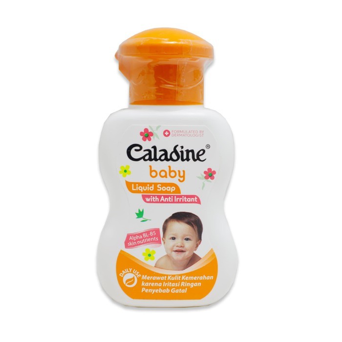 CALADINE BABY ANTI IRITASI LIQUID SOAP 200 ML DAPAT MENGURANGI IRITASI KULIT PADA BAYI DAN MERAWAT K