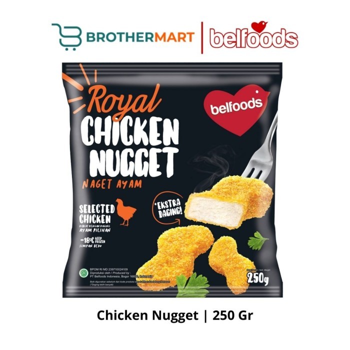 

Belfoods Royal Nugget S 250 g