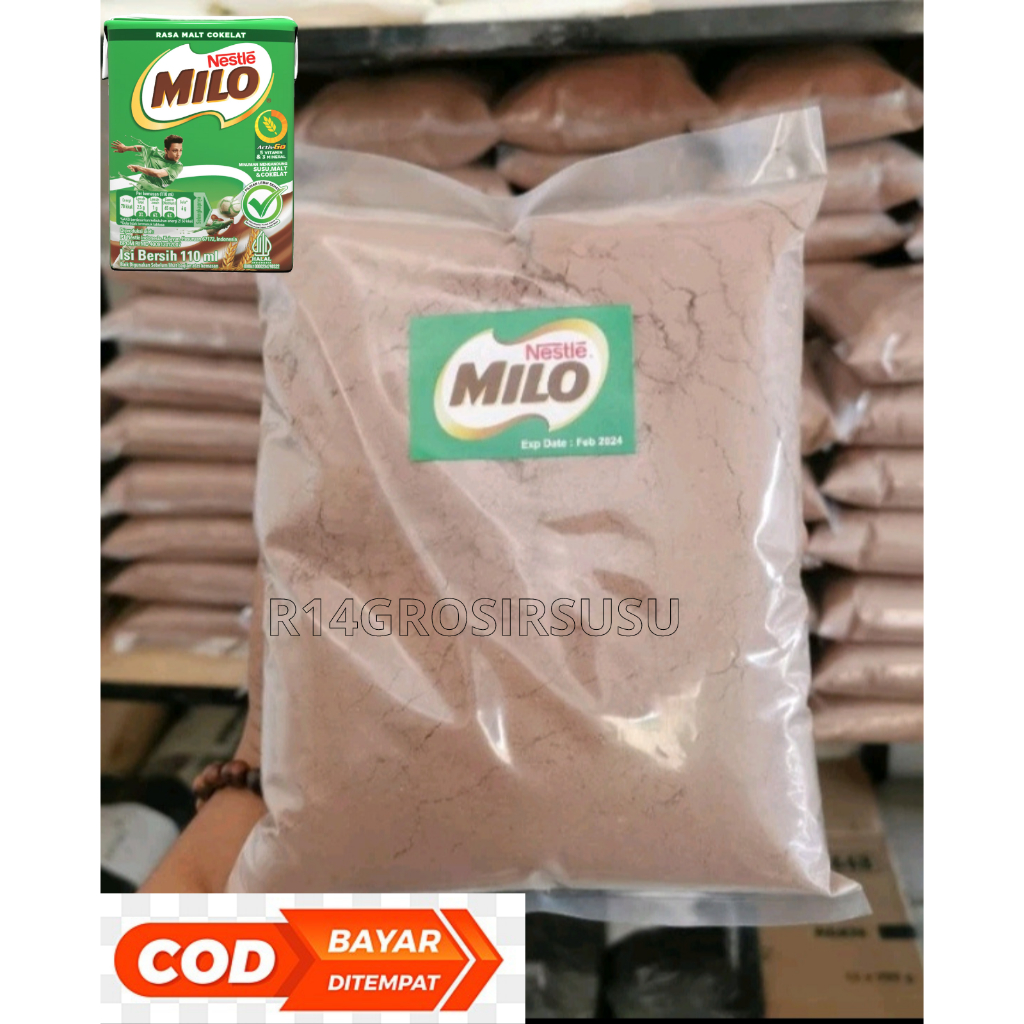 

susu bubuk m!lo netto 1 kg