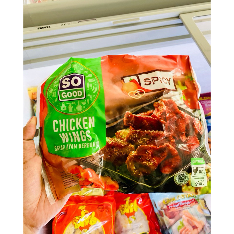 

so good chicken wings 500gr