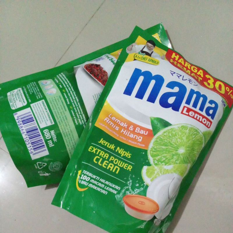 mama lemon jumbo 680ml