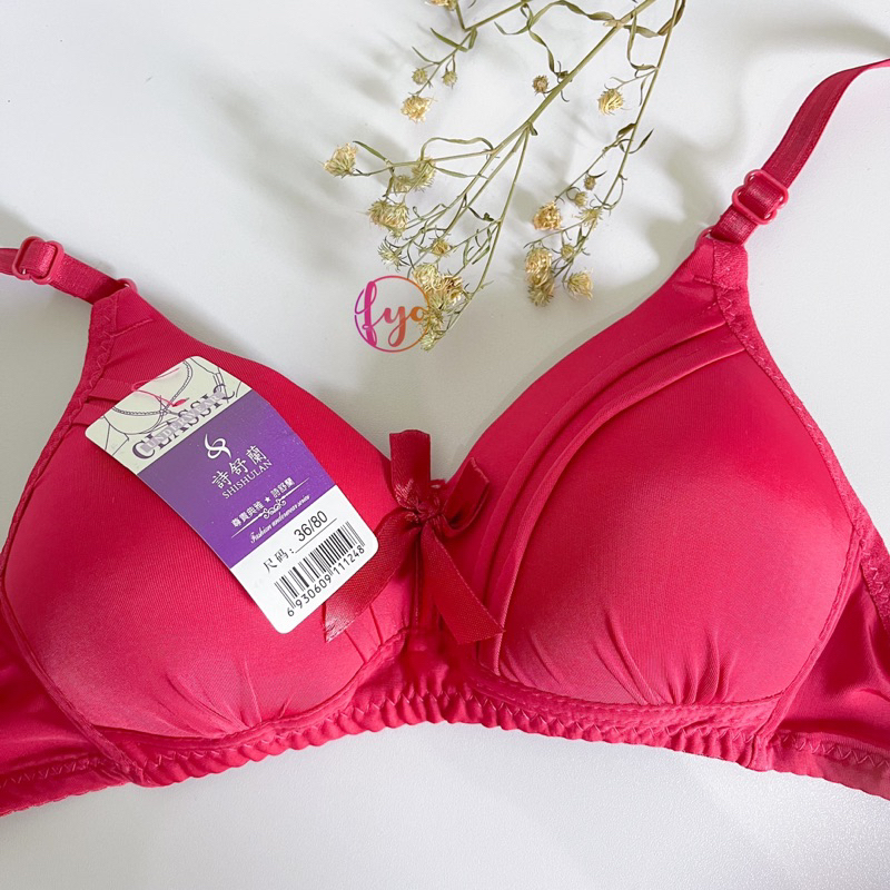 fyo Bra Remaja Style - BH Bra Remaja Wanita SD-SMP Tanpa Kawat Cup Kecil A Busa Tipis Untuk Remaja. 