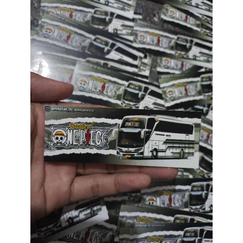 

stiker bus terbaru tunggal jaya one piece isi 36 pcs