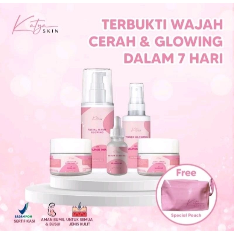 SKINCARE//SKINCARE KATYASKIN DNA SALMON// SKINCARE  BPOM //HAYYANA SKINCARE//SKINCARE HAYYANA//SKINC
