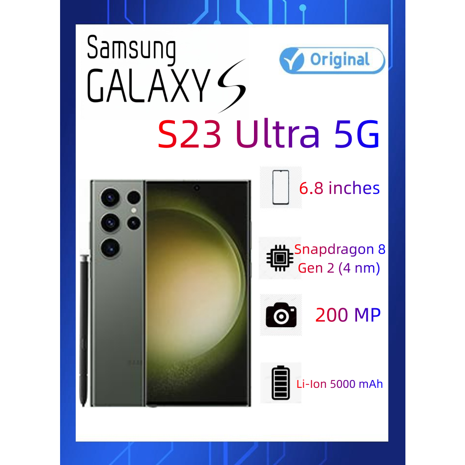 Samsung S23 Ultra Second Original 5G Mulus Fullset Sinyal Permanen
