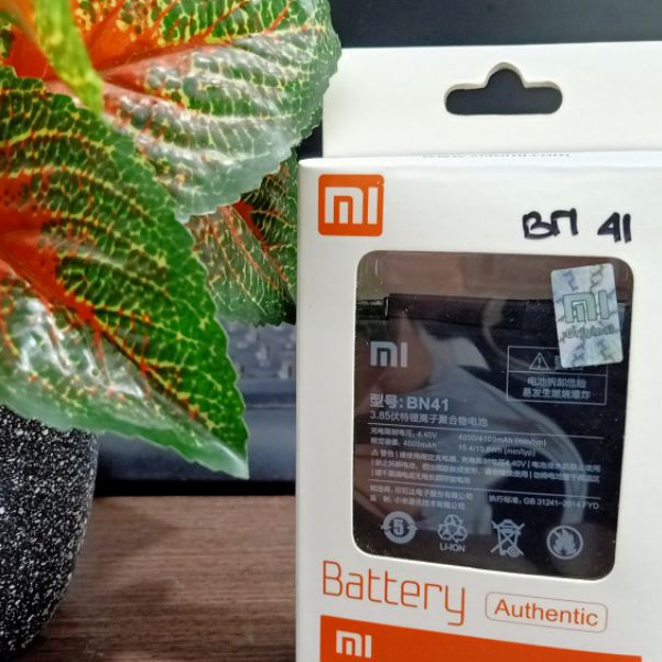 Baterai Xiaomi Redmi Note 4 BN 41 Baterai Original Xiaomi BN41 Original 100%