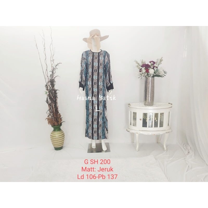 Gamis Luza (G. SH 200 Ukrn L) Batik Pekalongan