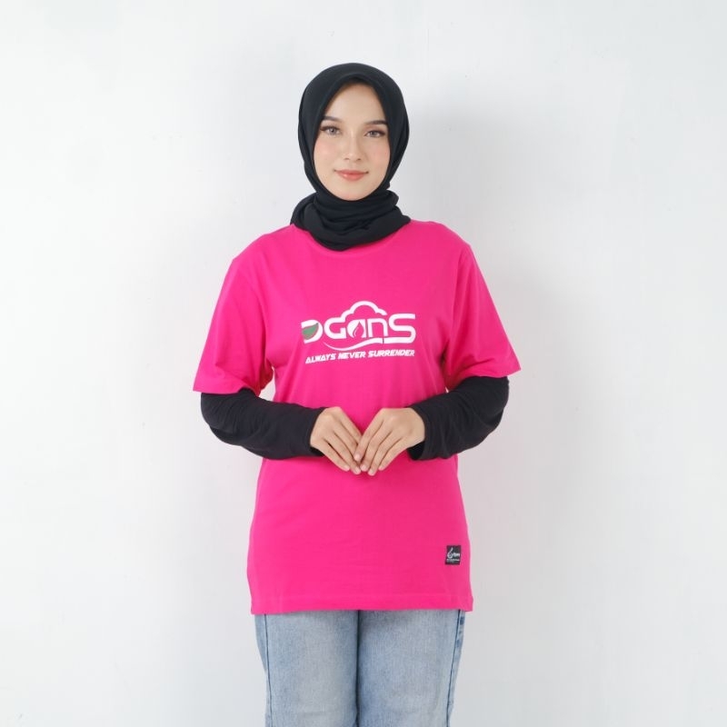 Kaos DGanS Original Pink Fanta (Fuchsia)