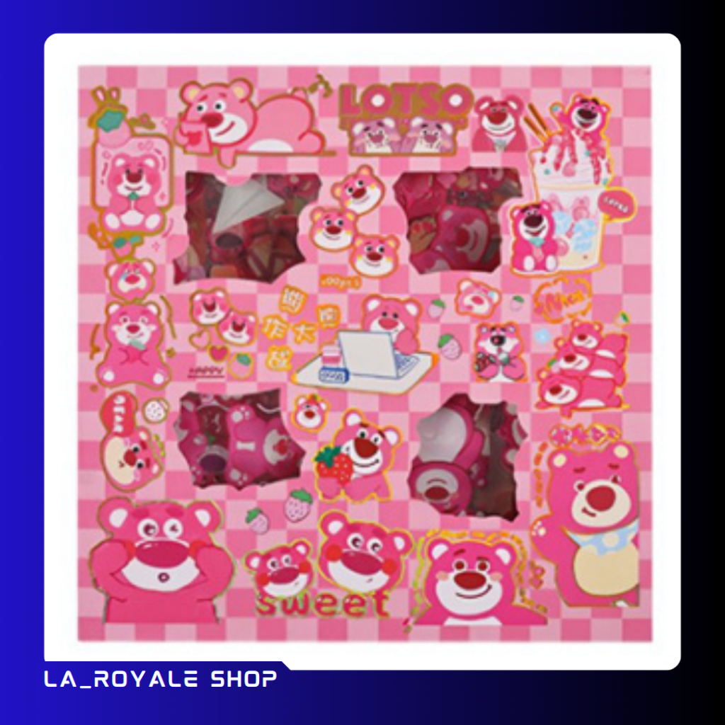 

Stiker Lotso/mine craft/Roblox100 Lembar Stiker Motif