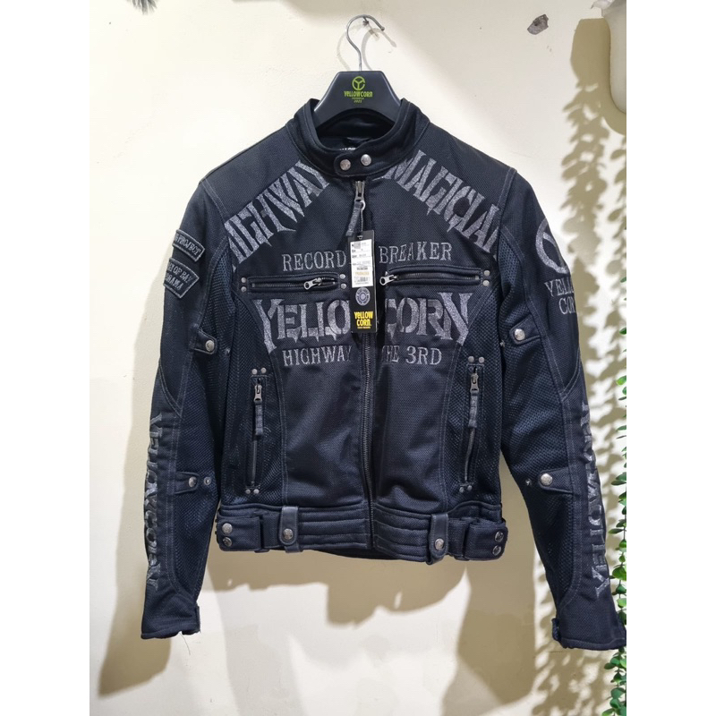 (SOLD) Yellow Corn YB1105 Black/Gunmetal Size M