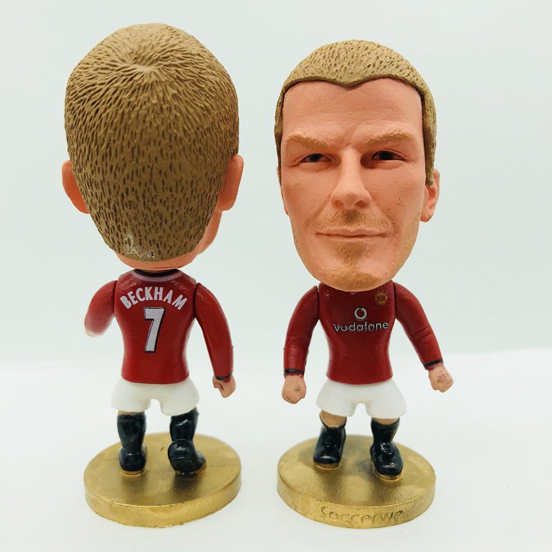 Soccerwe Soccer Action Figure - David Beckham Manchester United Vodafone