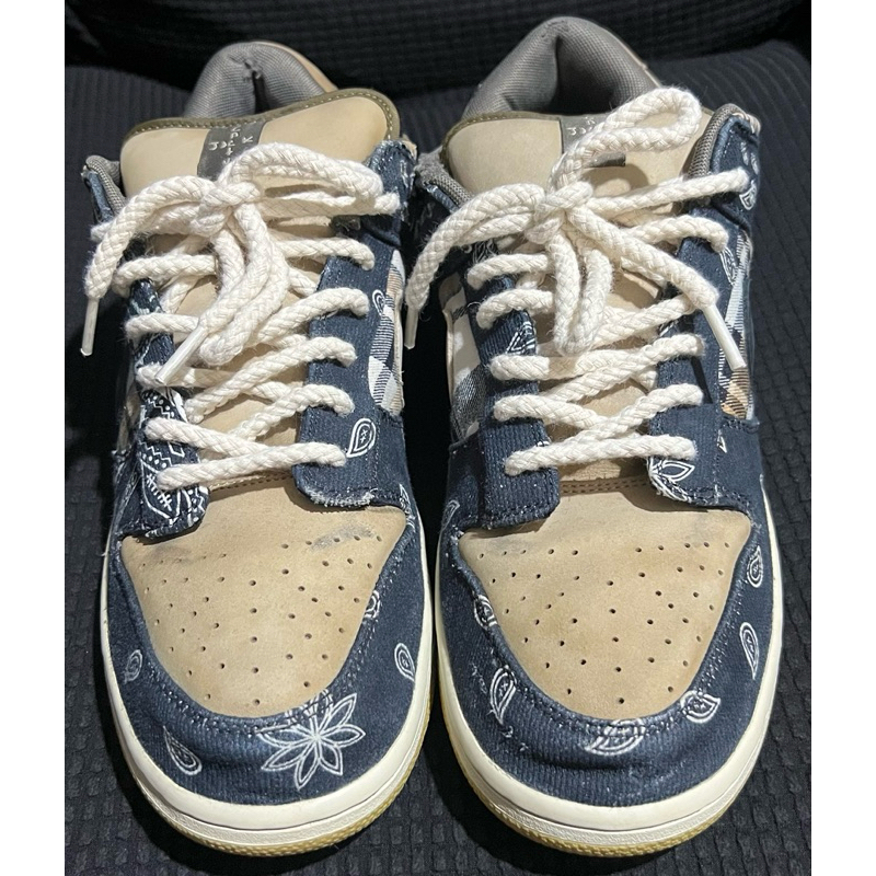 FOR SALE : RARE ITEM / JARANG TERJADI Preloved Second N I K E  Travis Scott X Dunk Low Premium QS SB