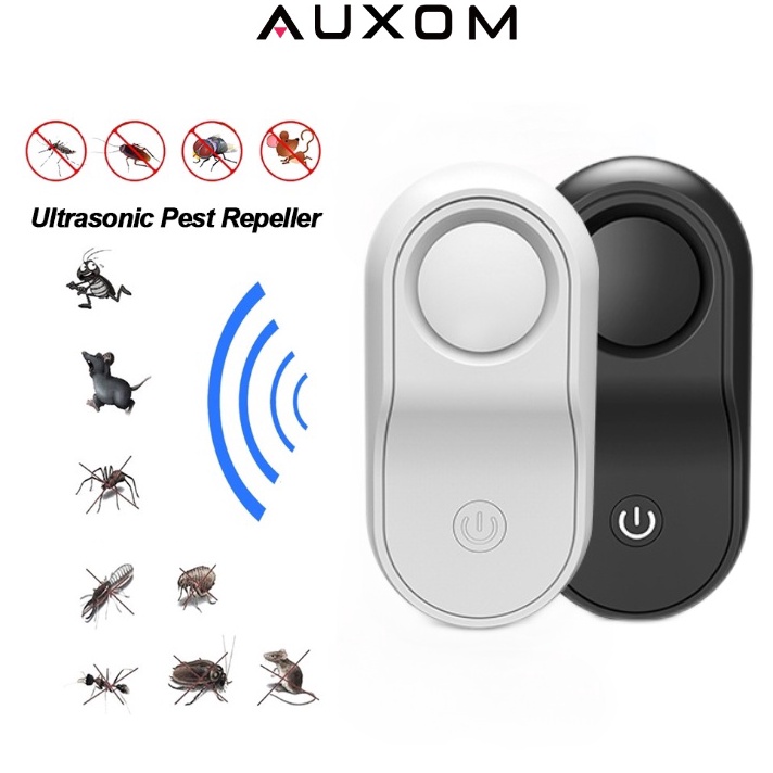 Penjualan TerbaikCOD AUXOM Speaker Pengusir Tikus Ultrasonic Alat Jebakan Tikus Listrik Otomatis Tan