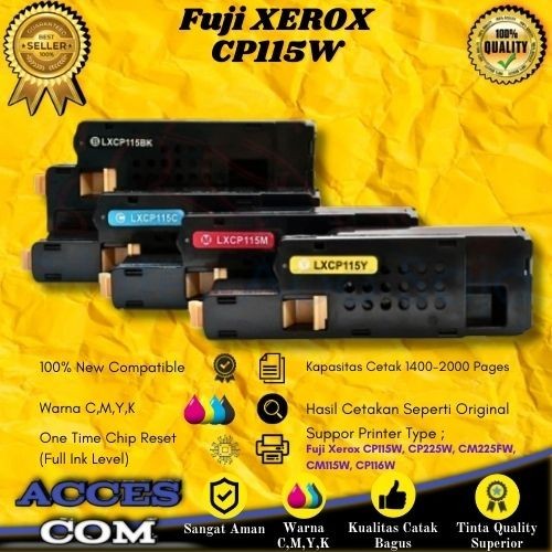 Cartridge Toner Compatible Fuji Xerox CP115W CP225W Printer CP115W, CP225W, CM225FW, CM115W, CP116W