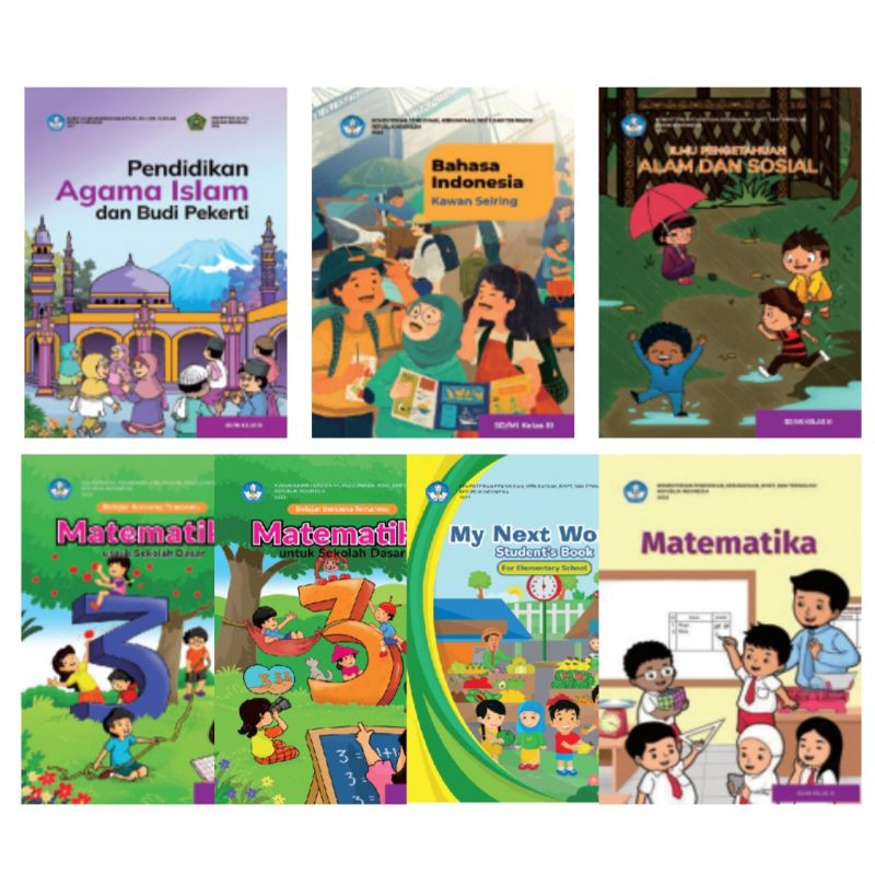Buku Paket SD kelas 3 Kurikulum Merdeka