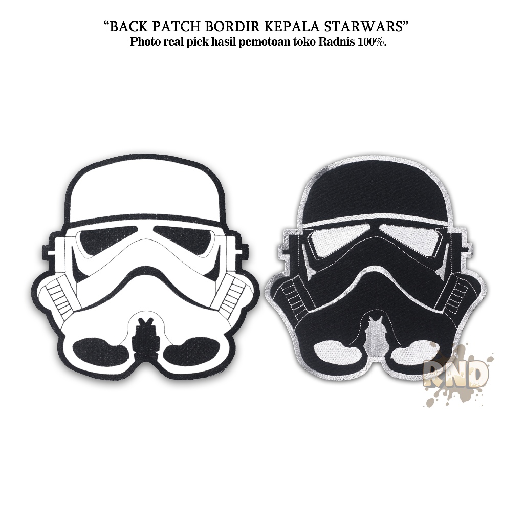PATCH BESAR STARWARS BACK PATCH BORDIR EMBLEM BORDIR PATCH IRON