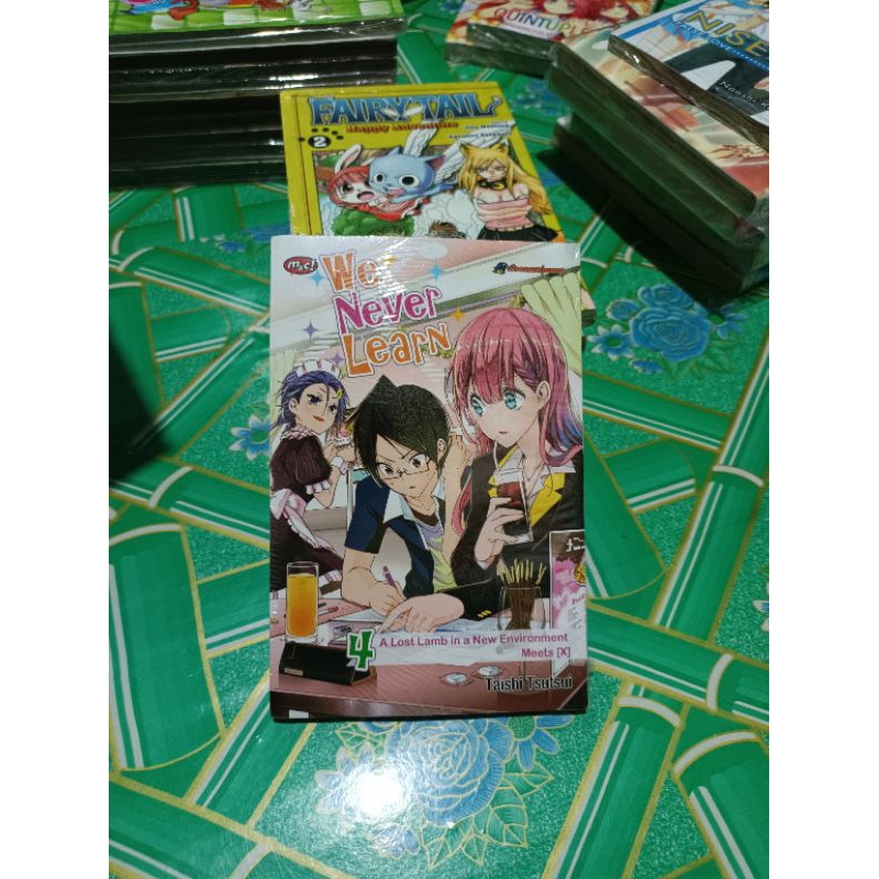 komik we never learn 4 segel / komik we never learn vol 4 segel