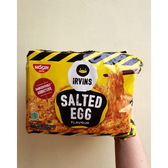 

FXVC7299 MEGA SALE Bungkus Nissin Irvins Noodle Salted Egg Spicy Salted Egg pcs