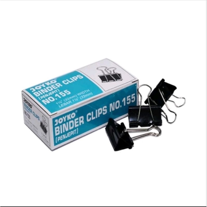 

BINDER CLIP JOYKO NO.155 32 MM ISI 12