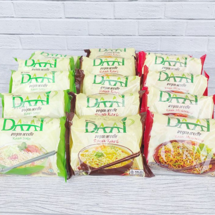 

KYBR655 Ready Stok DAAI Mi Instant 1 Pack 5 Bungkus Vegan Vegetarian