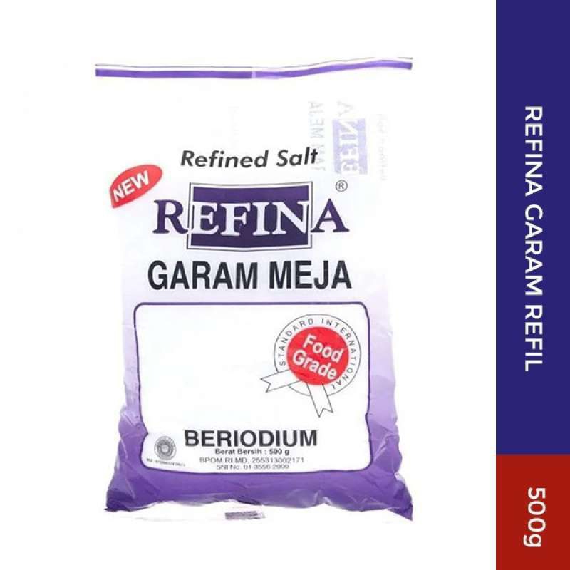 

Garam Refina Halus Beryodium 500 Gr