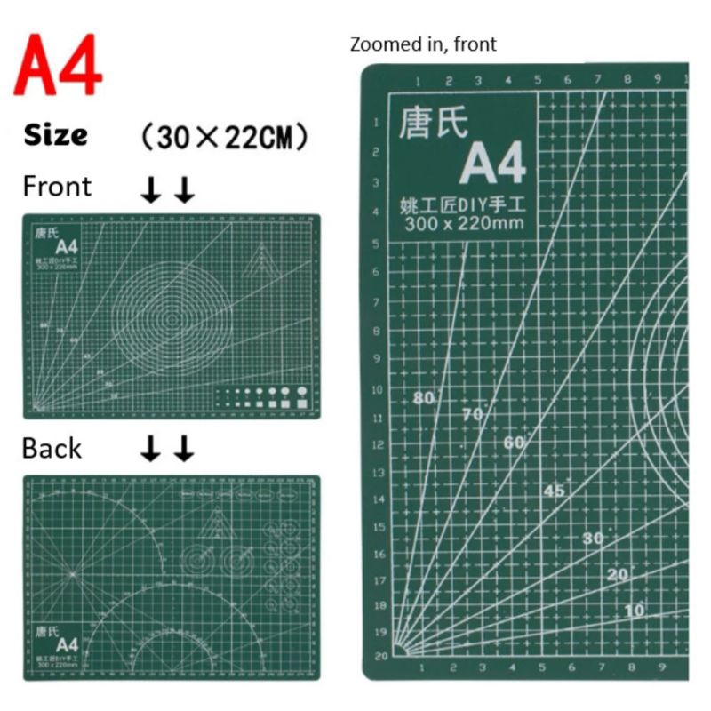 

Deskripsi Cutting Mat atau Alas Potong Kertas dll A4
