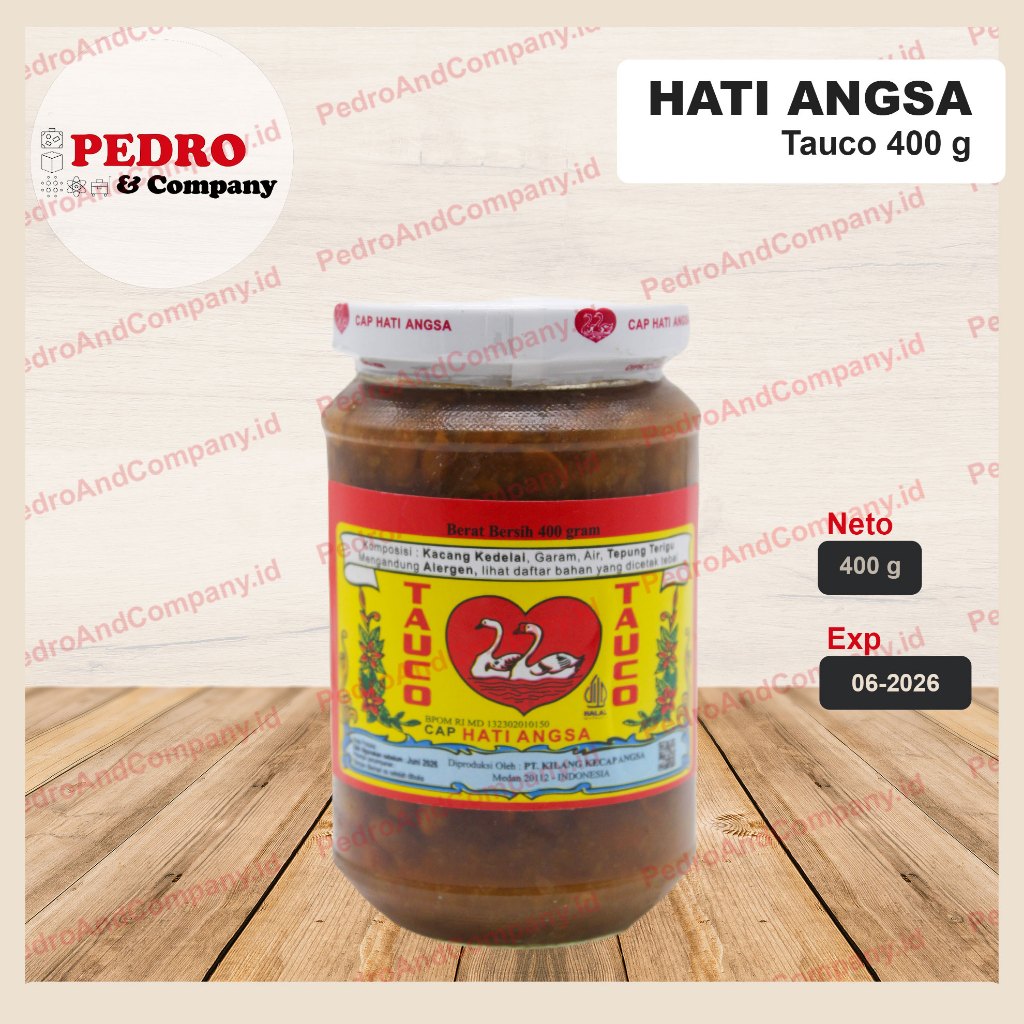 

Tauco cap hati angsa 400 gram