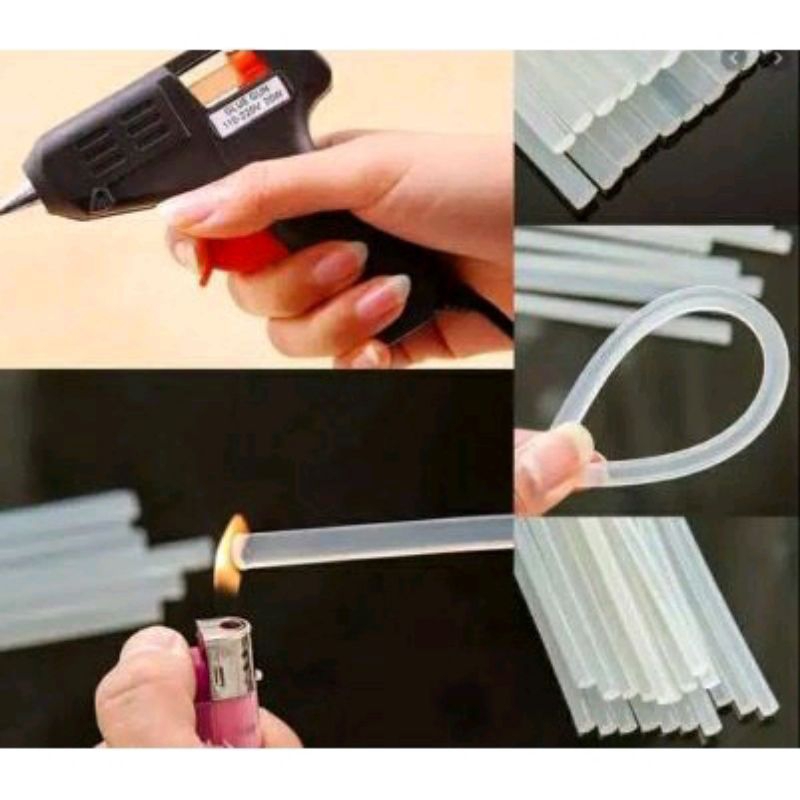 Isi refill refil Glue gun Lem tembak Kecil Hot melt Stick 20cm gluegun